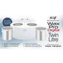 Hi Lift Wax Pro Digital Twin Litre Wax Heater Wax Heater Hi Lift