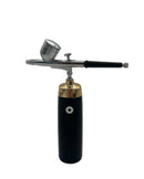 Bob Airbrush Gun Compressor Kit Black and Gold Airbrush Gun Bob