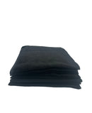 Deyaz Barber & Hairdressing Cotton Towels Black 10pk Towels Deyaz
