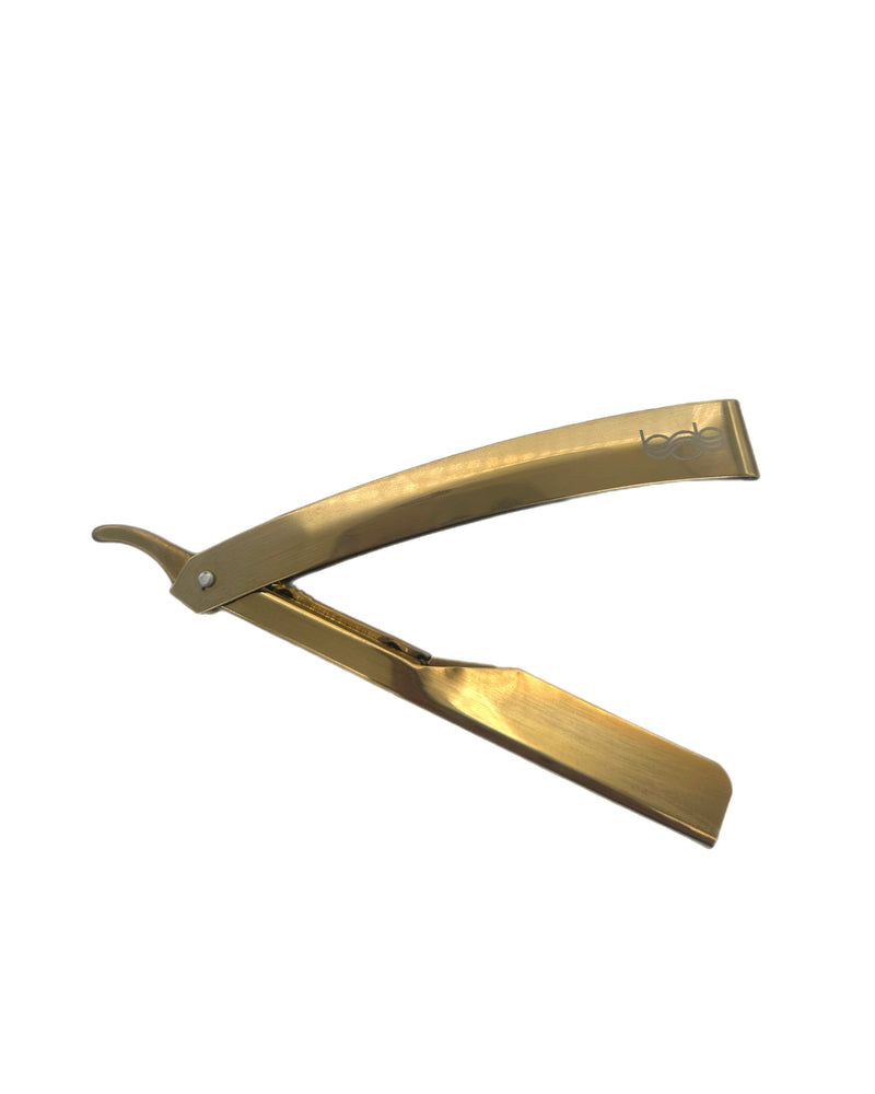 BOB Premium Slide Cut Throat Razor - Gold Bob