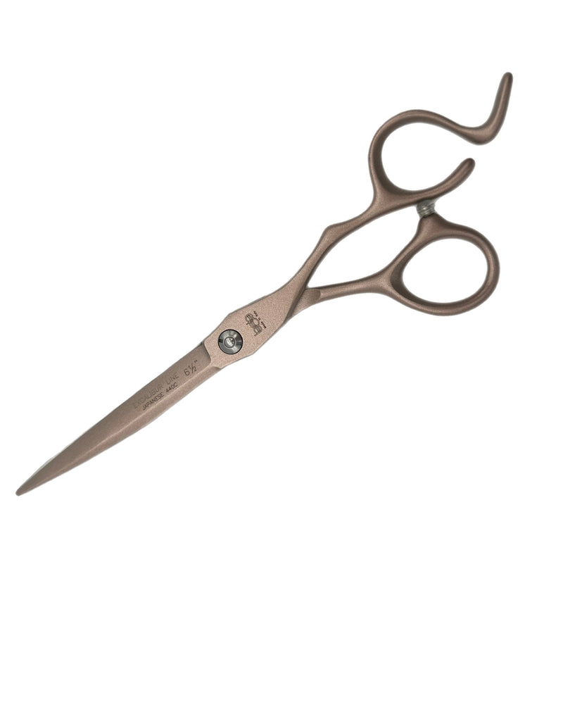 BOB Excalibur Edition Gold 6.5 Inch Scissor Japanese Steel - Made In Italy Scissors Bob