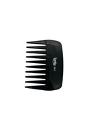 BOB Professional Antistatic Carbon Wide Tooth Detangling Comb 041 - Black Retail Bob