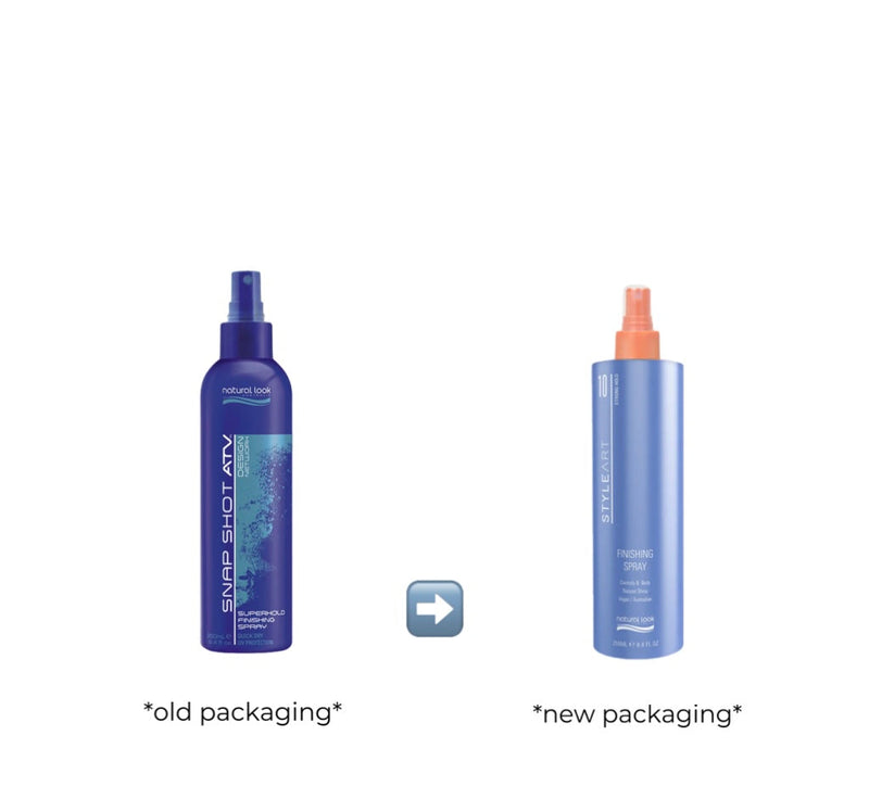 Natural Look Style Art Superhold Finishing Spray 250ml Retail Natural Look