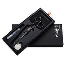 Iceman Mizumi Katani 6inch Hairdressing Scissors Black Scissors Iceman