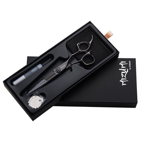 Iceman Mizumi Katani 6inch Hairdressing Thinner Black Thinning Scissors Iceman
