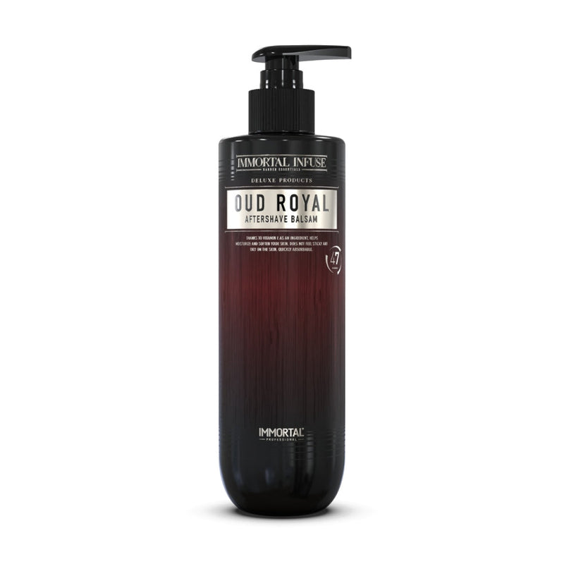 Immortal Infuse Aftershave Balsam Oud Royal 350ml Cologne Immortal
