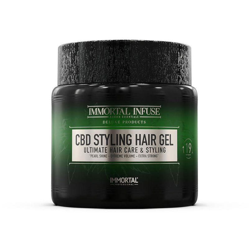 Immortal Infuse CBD Hair Styling Gel 500ml Hair Gel Immortal