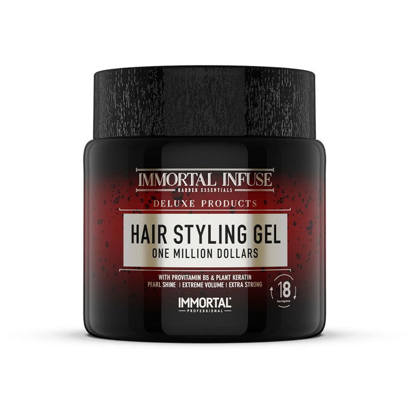 Immortal Infuse Hair Styling Gel One Million Dollars 500ml Hair Gel Immortal