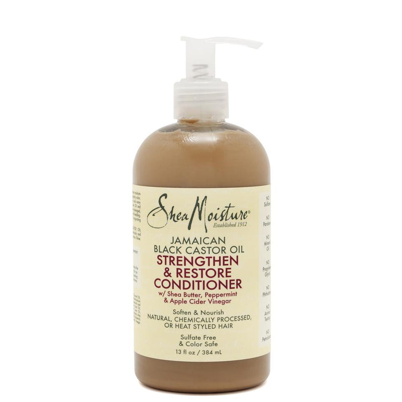 Shea Moisture Jamaican Black Castor Oil Strengthen and Restore Conditioner 384ml Retail Shea Moisture