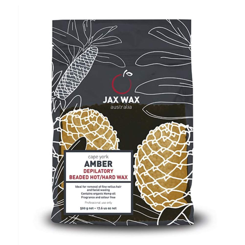 Jax Wax Cape York Amber Hot Wax Beads 500g Waxing Jax Wax