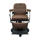 Karma Barber Chair Paddington Brown & Black 04101601 Barber Chair Karma