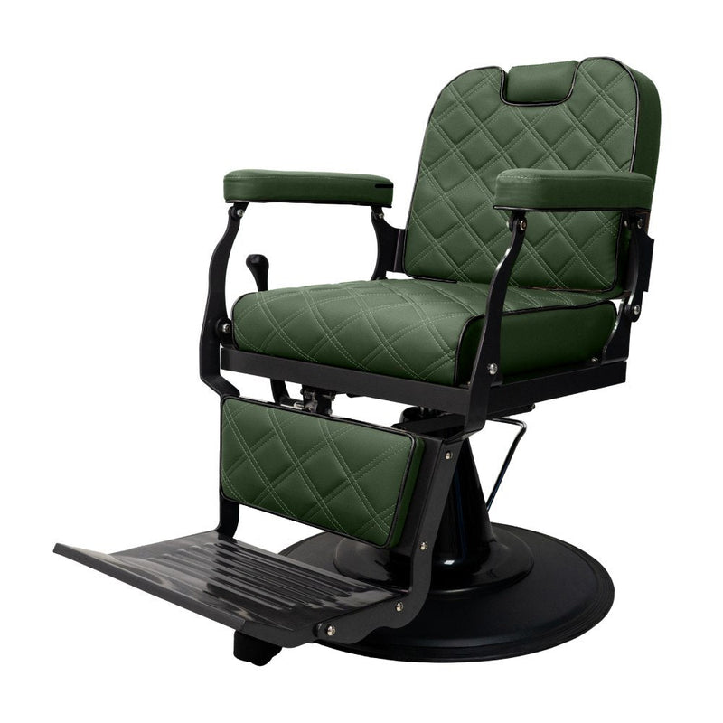 Karma Barber Chair Paddington Green & Black 04101701 Barber Chair Karma