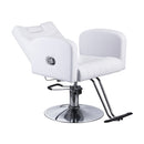 Karma Batlow Reclining Salon/ Barber/ Beauty Chair 02060402 - White Retail Karma