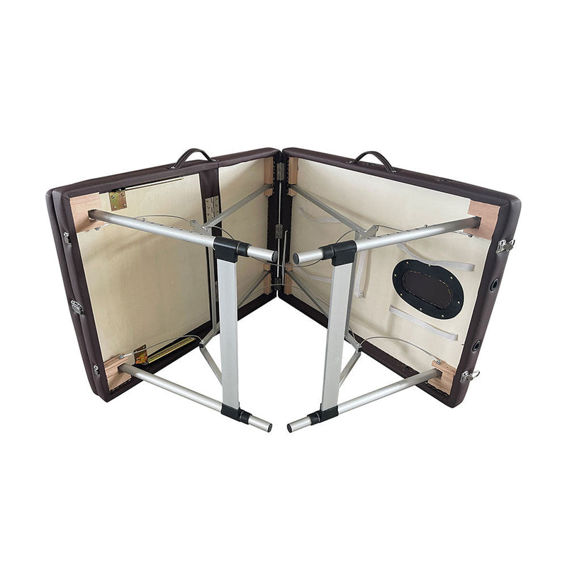 Karma Bluff Portable Foldable Massage Table Brown 09100502 Retail Karma
