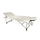 Karma Bluff Portable Foldable Massage Table White 09100402 Retail Karma
