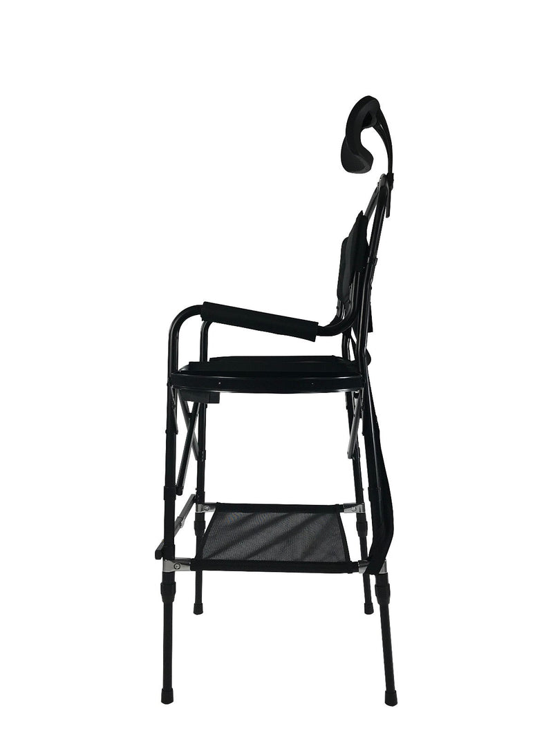 Karma Greenacre Height Adjustable Portable Makeup Chair with Headrest 025301 Beauty & Makeup Chairs Karma