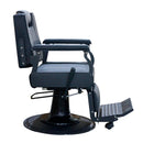 Karma Hawthorn Barber Chair Black & Black 04130101 Barber Chair Salon Furniture Australia Pty Ltd