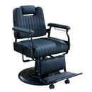Karma Hawthorn Barber Chair Black & Black 04130101 Barber Chair Salon Furniture Australia Pty Ltd