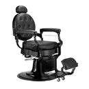 Karma Mackay Barber Chair Black & Black 04140101 Barber Chair Salon Furniture Australia Pty Ltd