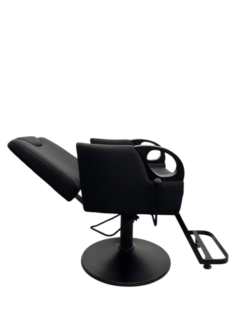 Karma Tumut Reclining Salon/ Barber/ Beauty Chair 02230101 - Black Salon Chairs Karma