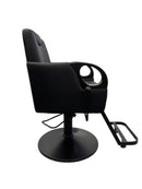 Karma Tumut Reclining Salon/ Barber/ Beauty Chair 02230101 - Black Salon Chairs Karma