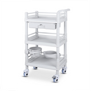 Karma Wilton 3 Tier Beauty & Medical Trolley Small 080904ST Salon Trolleys Salon Furniture Australia Pty Ltd