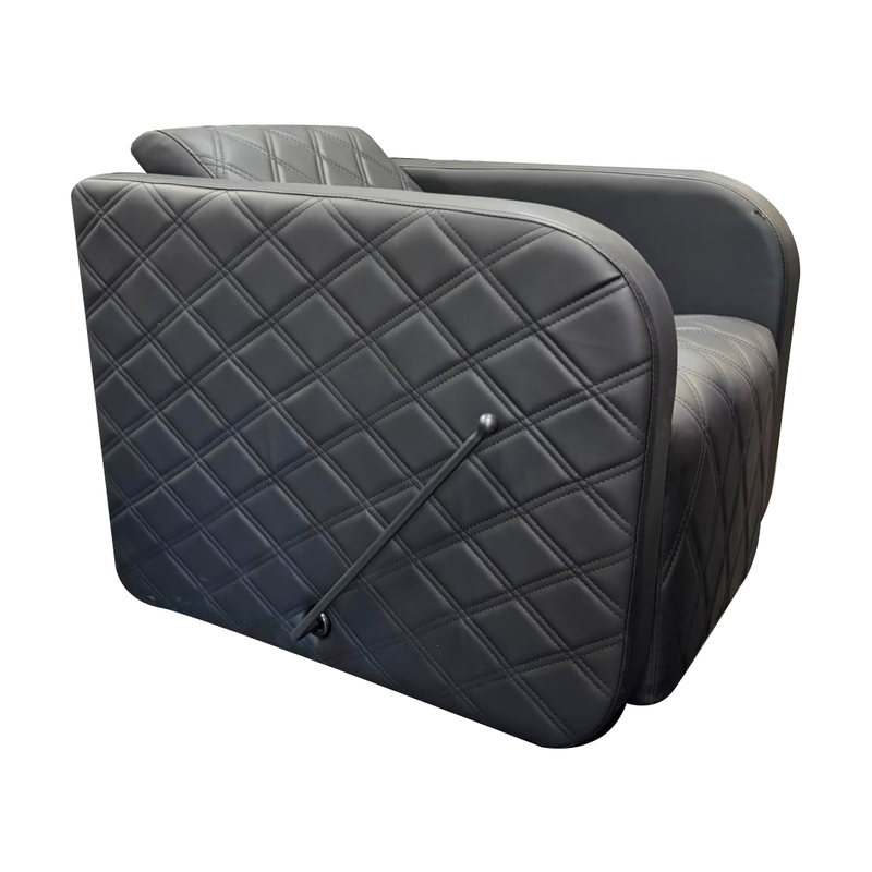 Karma Complete Shampoo Unit Clunes Manual Black with Pattern & Black Deep Basin 0315162201MP Shampoo Units Karma