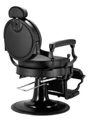 Karma Mackay Barber Chair Black & Black 04140101 Barber Chair Salon Furniture Australia Pty Ltd
