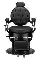 Karma Mackay Barber Chair Black & Black 04140101 Barber Chair Salon Furniture Australia Pty Ltd
