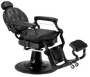 Karma Mackay Barber Chair Black & Black 04140101 Barber Chair Salon Furniture Australia Pty Ltd