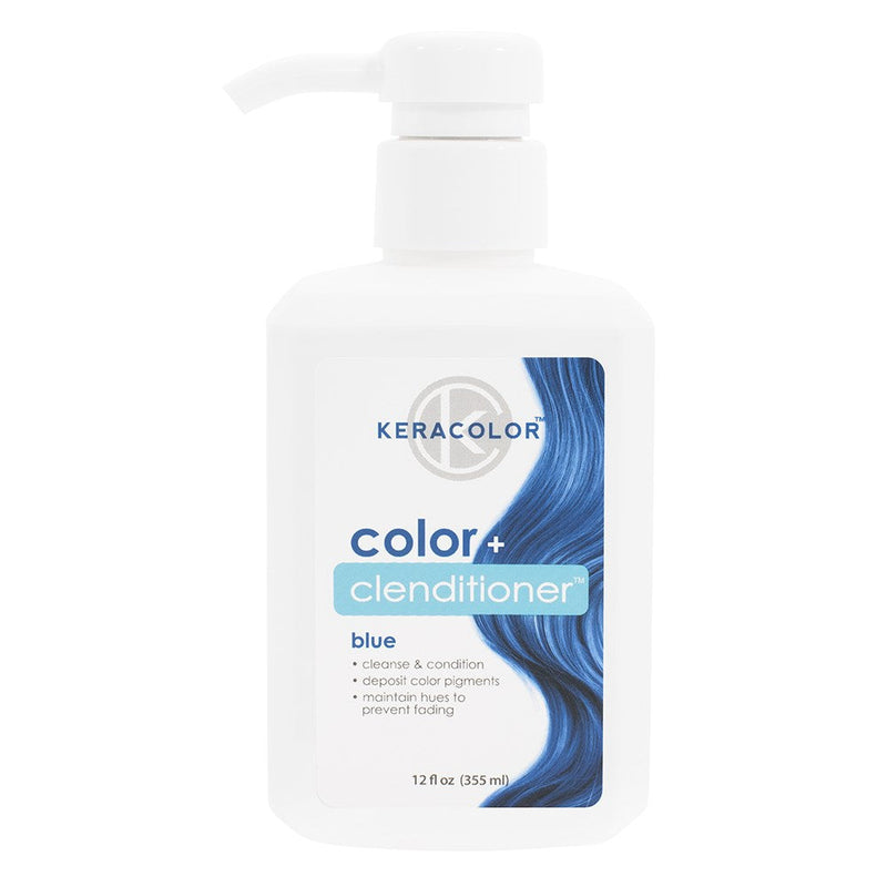 Keracolor Colour + Clenditioner Blue 355ml Retail Keracolor