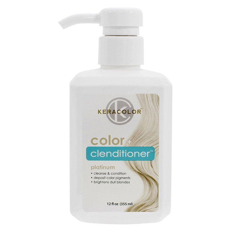 Keracolor Colour + Clenditioner Platinum 355ml Retail Keracolor