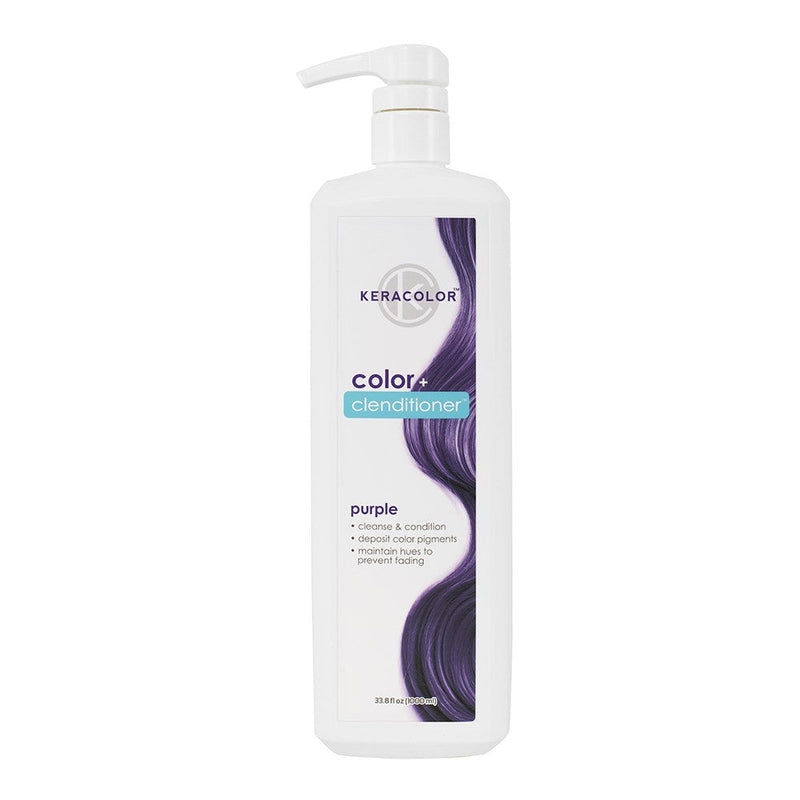 Keracolor Colour + Clenditioner Purple 1L Retail Keracolor