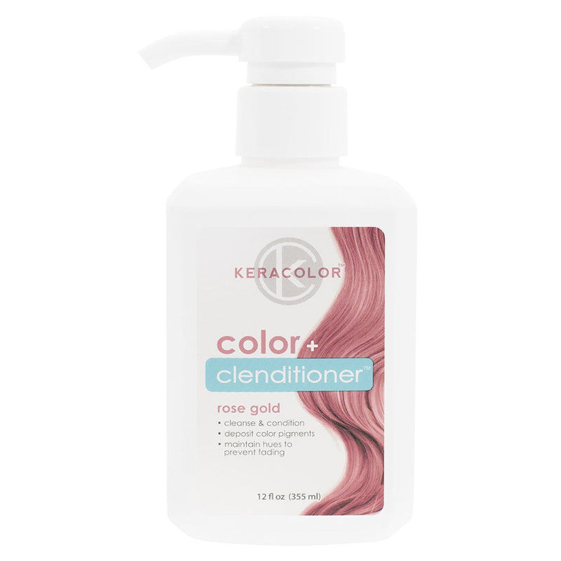 Keracolor Colour + Clenditioner Rose Gold 355ml Retail Keracolor