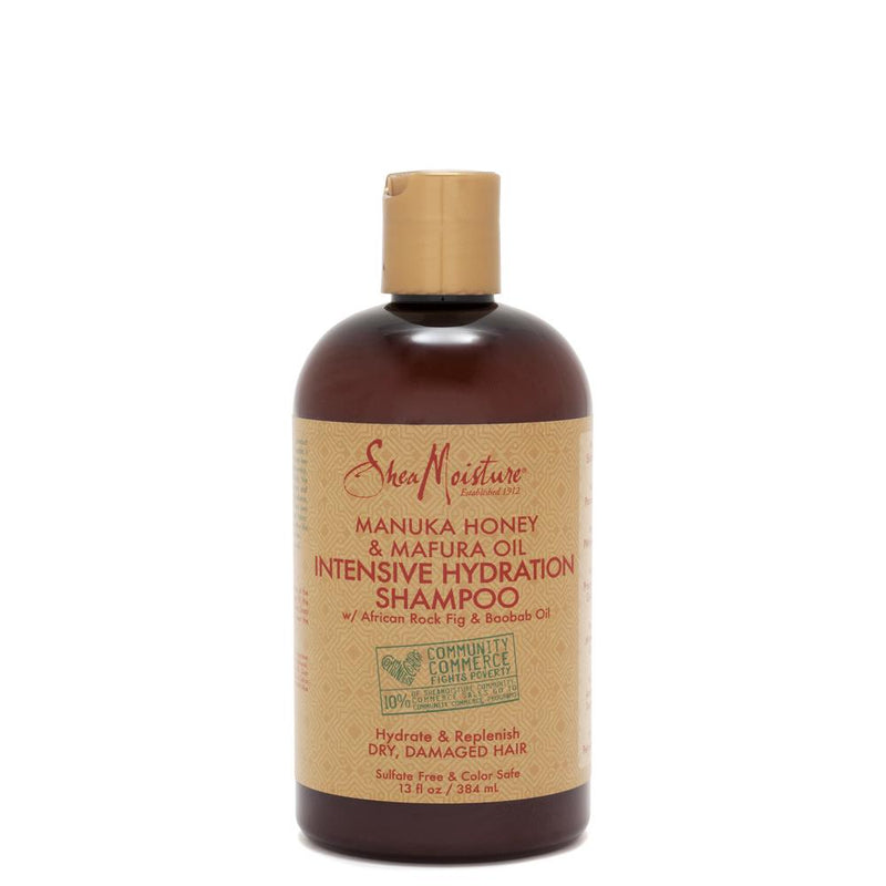 Shea Moist Manuka Honey and Mafura Oil Intensive Hydration Shampoo 384ml Retail Shea Moisture