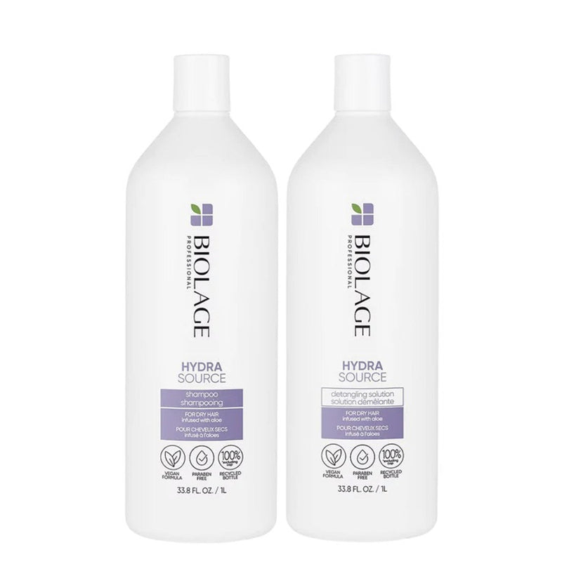 Matrix Biolage HydraSource Shampoo And Conditioner 1L Duo Pack Shampoo/Conditioner Matrix - Loreal