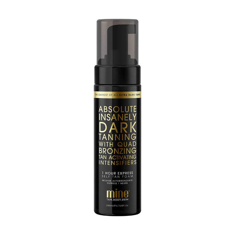 MineTan Absolute Self Tan Foam 200ml Retail MineTan