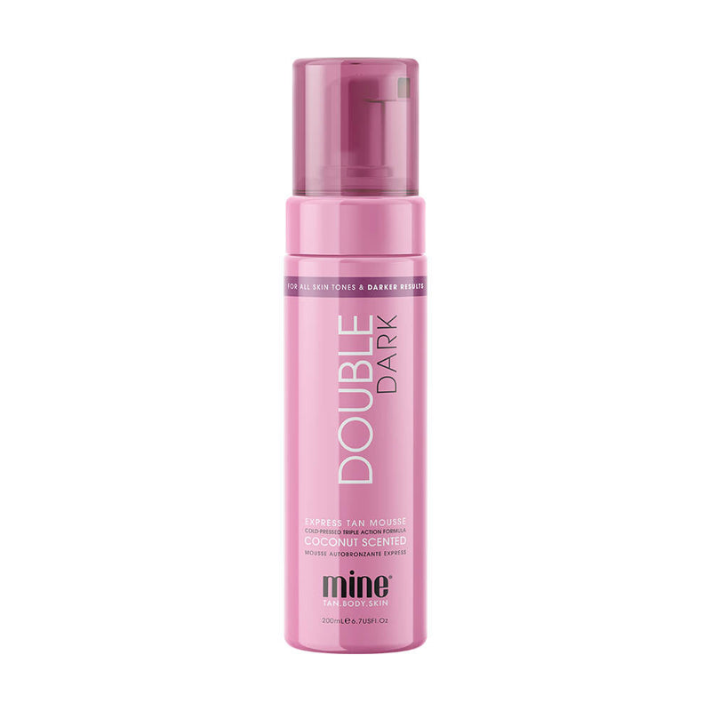 MineTan Double Dark Self Tan Foam 200ml Retail MineTan