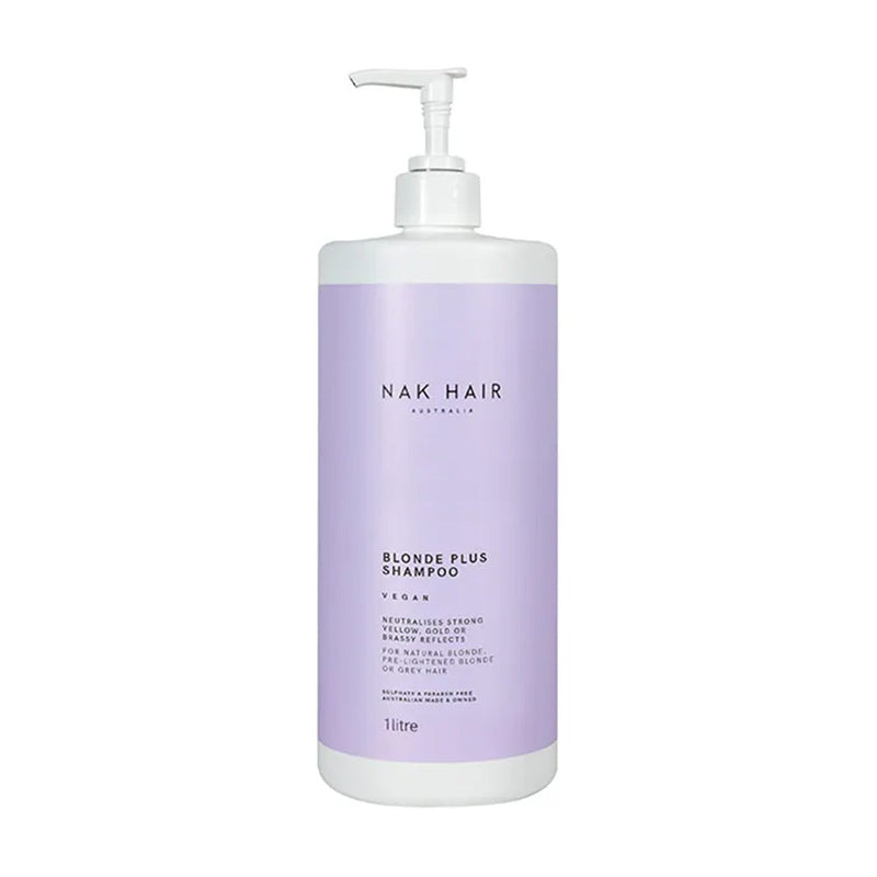 NAK Blonde Plus Shampoo 1L Wholesale NAK