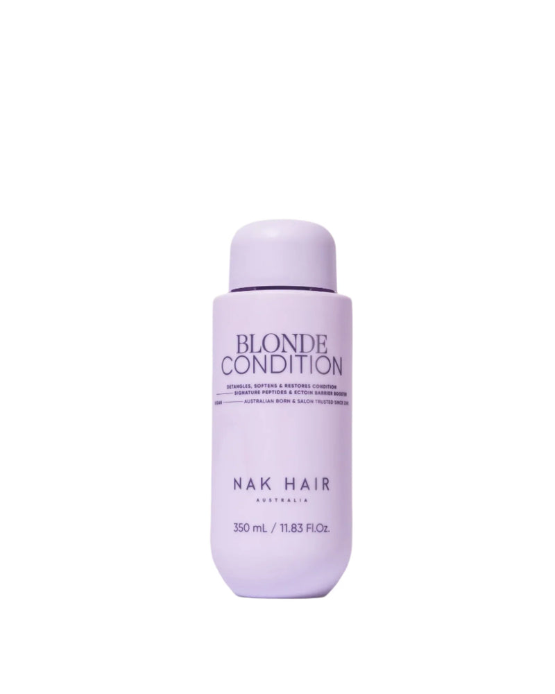 NAK Signature Blonde Condition 350ml Shampoo/Conditioner NAK