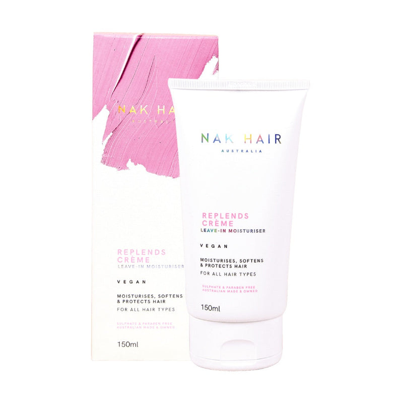 NAK Hair Replends Creme Leave-in Moisturiser 150ml Hair Treatment Leave In NAK
