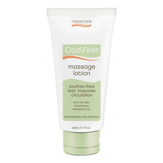 Natural Look Cool Feet Massage Lotion 200ml Feet Care Natural Look