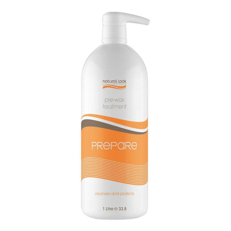 Natural Look Prepare Pre-Wax treatment 1L Waxing Natural Look