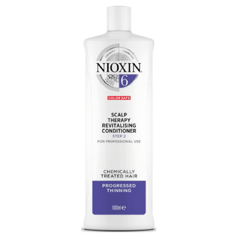 Nioxin System 5 Scalp Therapy Revitalizing Conditioner 1L for Chemically Treated Hair with Light Thinning Shampoo and Conditioner Nioxin