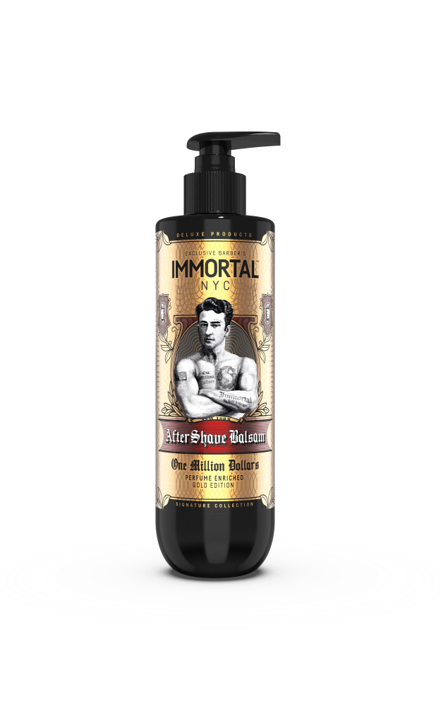 Immortal Aftershave Balsam One Million Dollars 350ml Cologne Immortal