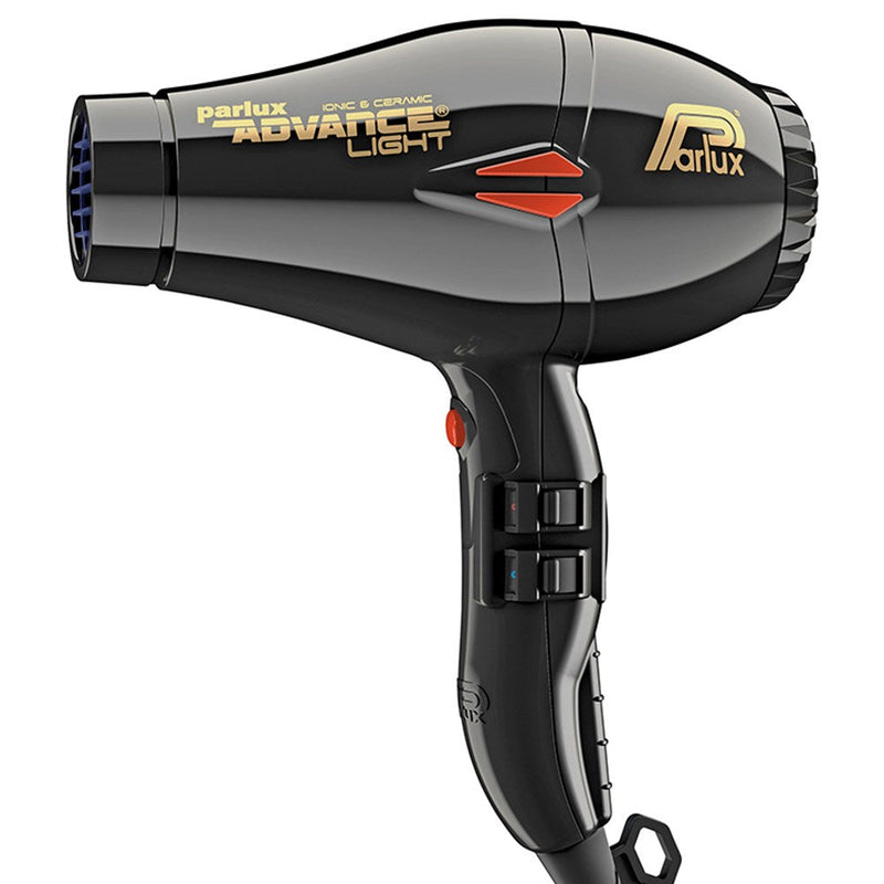 Parlux Advance Light Ionic and Ceramic Hair Dryer 2200W Black Hair Dryer Parlux