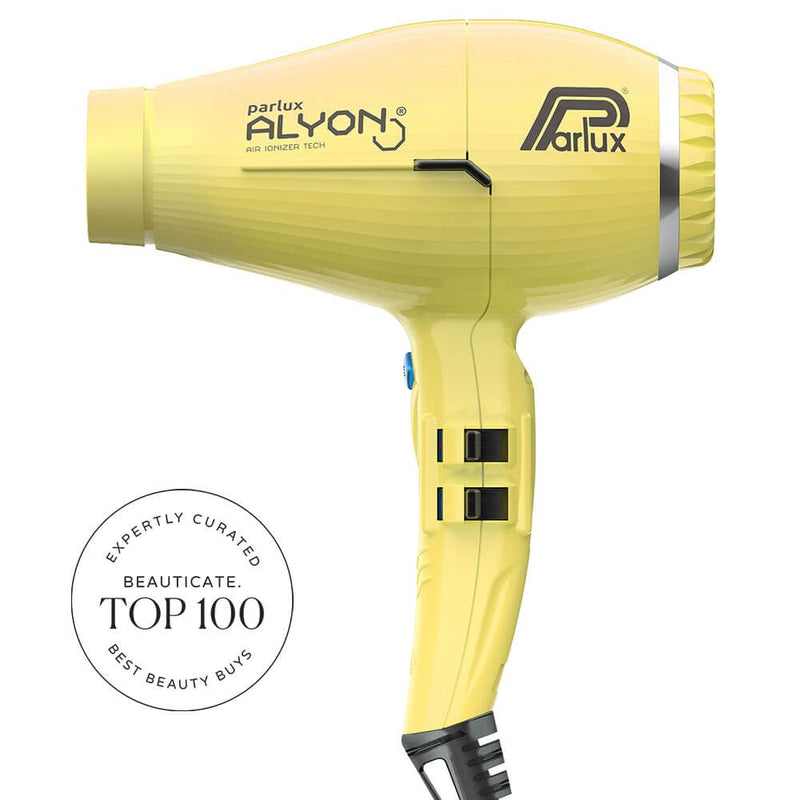 Parlux Alyon Air Ioniser Hair Dryer 2250W Yellow Hair Dryer Parlux