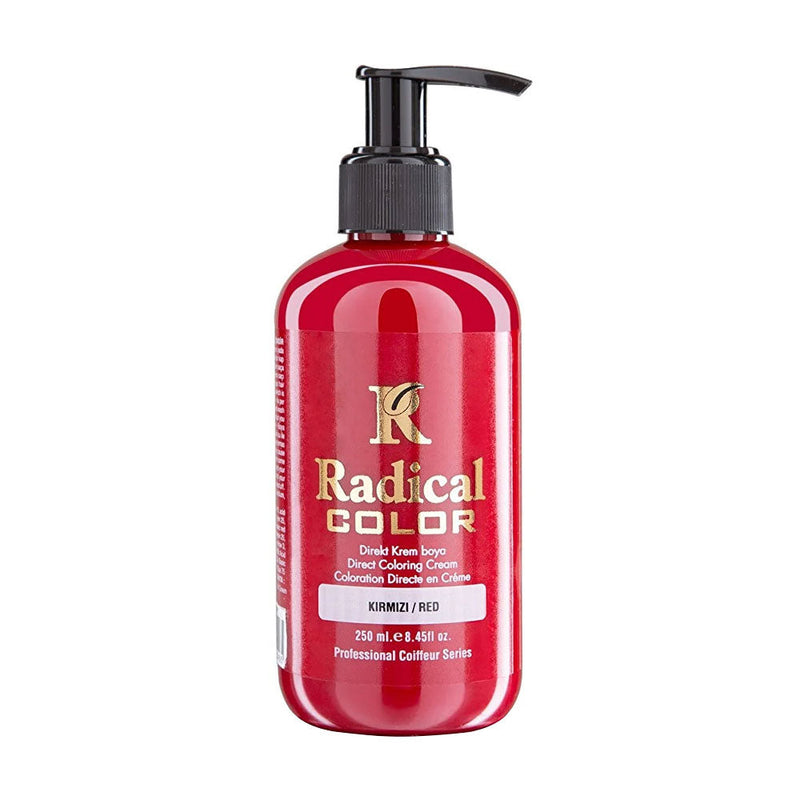 Radical Color Semi Permanent Hair Colour Red 250ml Retail Radical