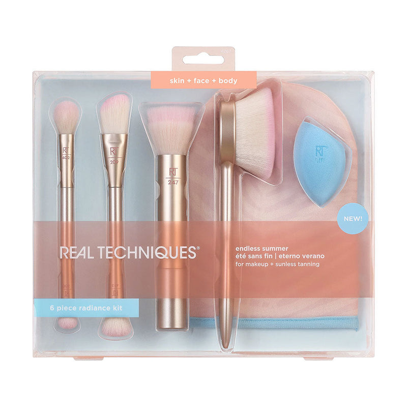 Real Techniques 6 Piece Radiance Brush Kit Retail Real Techniques