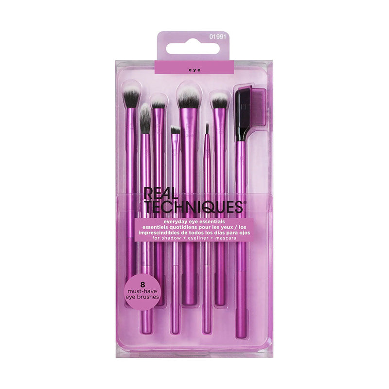 Real Techniques Everyday Eye Essential Brush Set Retail Real Techniques